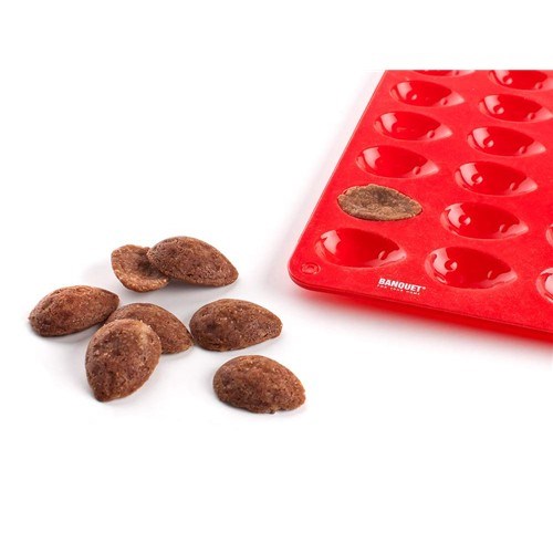 Banquet Silikonska forma za oreščke Culinaria Red40 kos