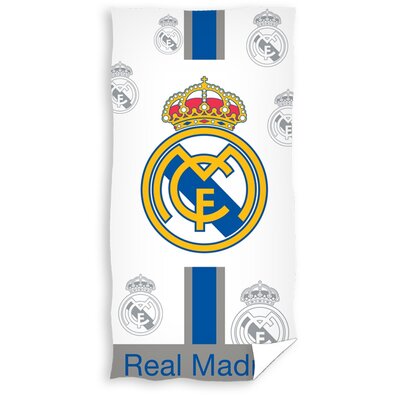 Real Madrid Plateado törölköző, 75 x 150 cm