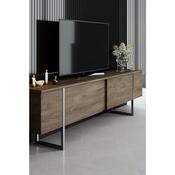 Măsuță TV Luxe Walnut and Silver