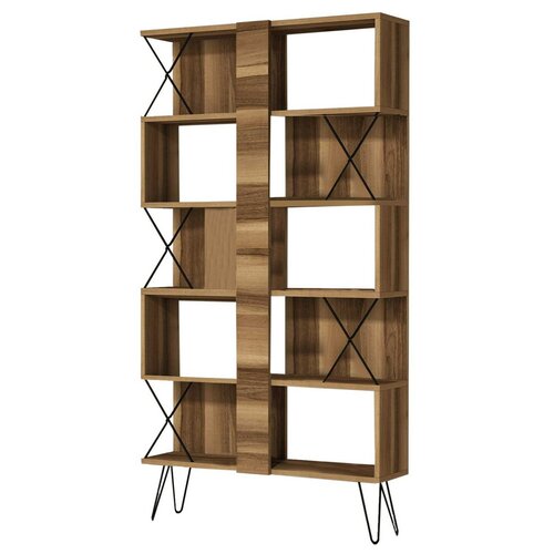 Knižnica Extra Walnut