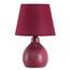 Rabalux 4478 Ingrid asztali lámpa, bordó színű