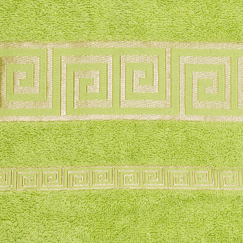 Athén fürdölepedő zöld, 70 x 140 cm