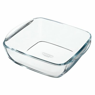 Pyrex Sklenená zapekacia misa štvorcová 2,2 l, 25 x 22 x 7 cm