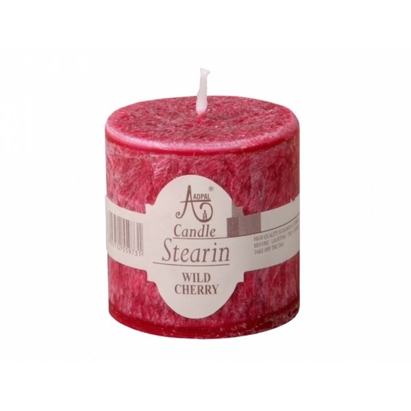 Stearínová sviečka Capri Čierne ríbezle, 5 cm