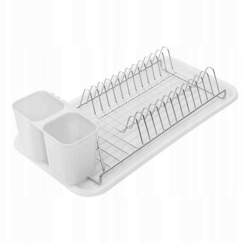 Scurgător de vase Florina Stretto 44 x 24 x 12cm, alb