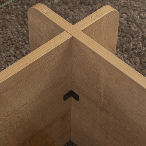 Stolik kawowy Flavio Honey Oak