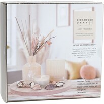 Dárková sada s difuzérem a svíčkou Magic Home, Cedarwood Orange Dárková sada s difuzérem a svíčkou Magic Home, Cedarwood Orange