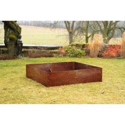 Alto Paturi ridicate 148 x 148 x 36 cm, corten CORGARDEN 1013