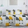 Lenjerie pat bumbac creponat B.E.S. Petrovice Top Class Geometries, 140 x 200 cm, 70 x 90 cm