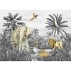 Gyermek fotó tapéta Jungle 252 x 182 cm, 4 részbőlálló, 4 részes
