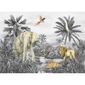 Gyermek fotó tapéta Jungle 252 x 182 cm, 4 részbőlálló, 4 részes