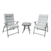 Garten-Set 1+2, Grau/Dunkelgrau, MUSON