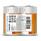 Baterie Philips D 1,5 V LongLife