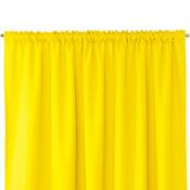 Restilo Draperie Oxford Pleat galbenă, 140 x 250 cm
