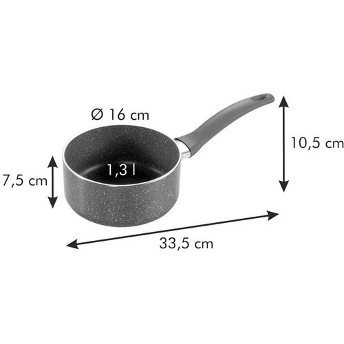 Cratiță Tescoma Manico Rosso 16 cm, 1,3 l