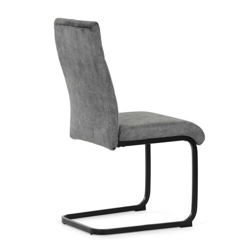 Set de scaune de sufragerie Vintage DCL-D1275GREY4, 4 buc