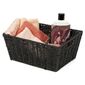 Coș împletit manua Compactor ETNA, 31 x 24x 14 cm, negru
