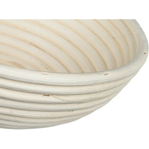 Banquet Tigaie rotundă pentru pâine Natural,diametru 21 x h. 7,5 cm, floare