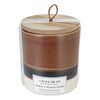 Свічка Natural Breath, натуральний віск, аромат Amber & Sandal Wood,, 205 г