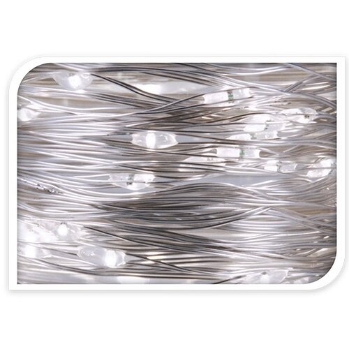 Leuchtdraht Clarion 100 LEDs, kaltes Weiß