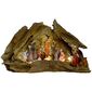 Betlehem svietiaci, LED osvetlenie, polystone, 49 x 28 x 16 cm