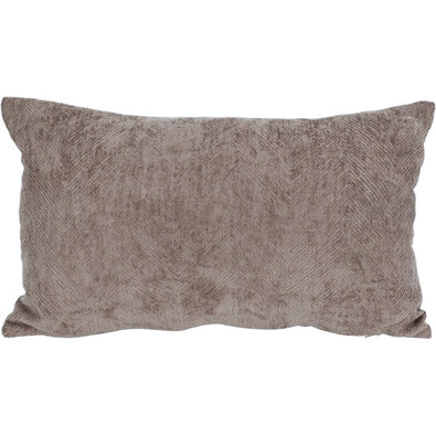 Vankúšik Chenille Greige, 30 x 50 cm