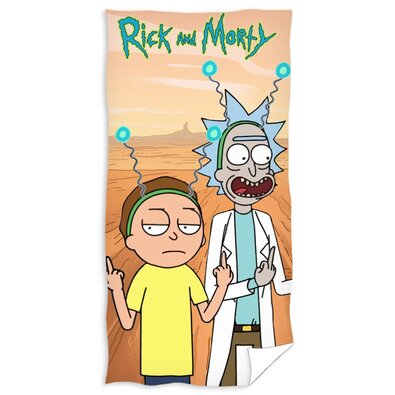 Ręcznik kąpielowy Rick and Morty, 70 x 140 cm