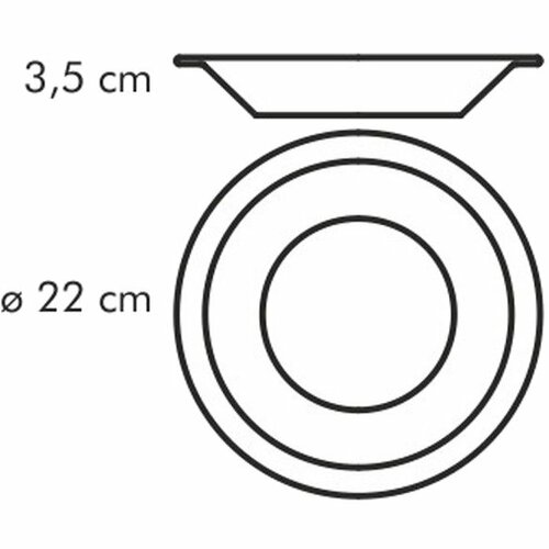 Farfurie adâncă Tescoma GUSTITO, 22 cm