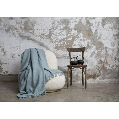 TV-Decke Brighton Waffle Mint, 130 x 170 cm