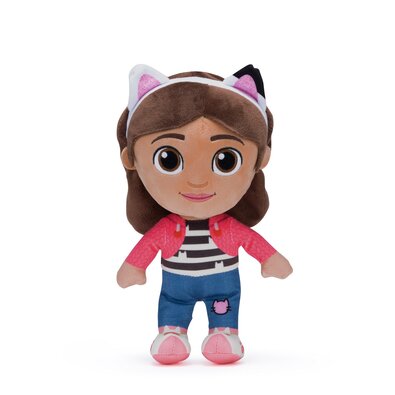 Gábinin Kouzelný Domek Gabby rózsaszín kabátban 25cm, plüss