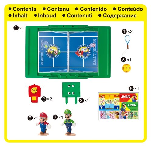 Epoch Super Mario Board Game Tennis