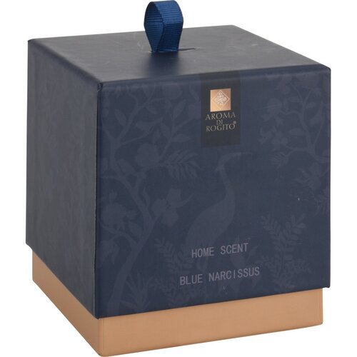 Vonná sviečka v darčekovej krabičke Blue Narcissus, 8 x 10 cm, 200 g