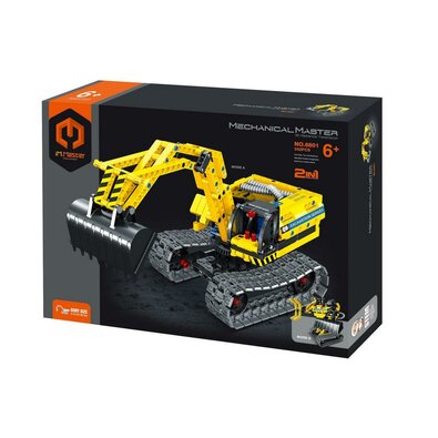 Stavebnice iM.MASTER bagr/robot 2v1, 342 dílků