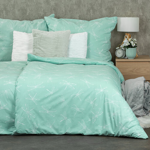 Lenjerie de pat din bumbac 4Home Dragonfly, 140 x 220 cm, 70 x 90 cm