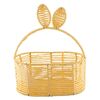 Altom В'язаний кошик з вушками овальний, 20 x 15 x 11/31 см, жовтий
