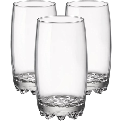 Bormioli Rocco 3-delni set kozarcev Galassia, 420ml