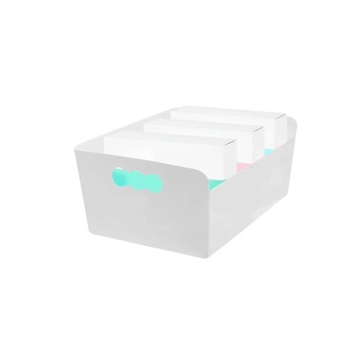 Orion UH košara za organiziranje bela , 16 x 12 x 9 cm