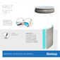 Bestway Aufblasbarer Pool Fast Set, 367 x 76 cm