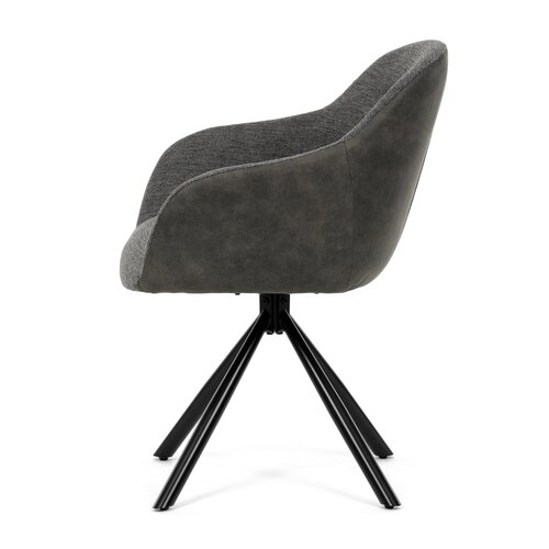 Sada jedálenských stoličiek s vratným mechanizmomDCH-Y1143 GREY2, 2 ks