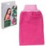 Luxury exfoliating peeling glove, pink