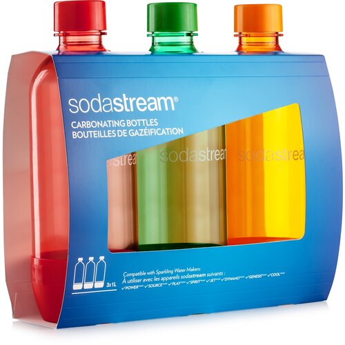 SodaStream steklenica TriPack Jet 1 l