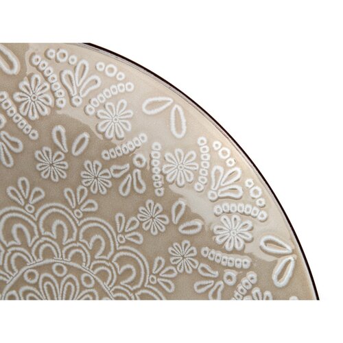 Banquet formájú lapos tányér készlet 27 cm, 6 db