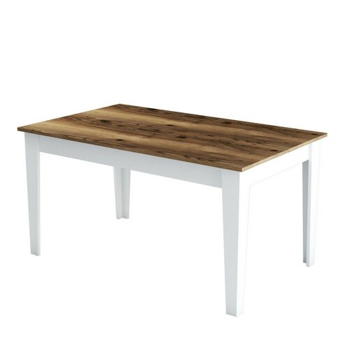 Esstisch Milan White and Walnut
