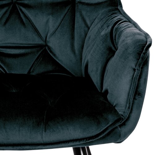 Set de scaune de sufragerie DCH-421 BK4, 2 buc.