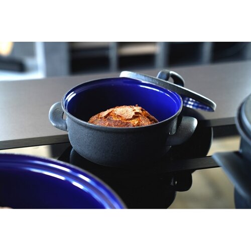 Sfinx Smalted serpened pan with lid BSE, 18 cm,1,5 l