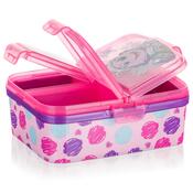Vetro-plus Box z przegrodami na przekąski PATROLAGirl 17,5 x 13 cm
