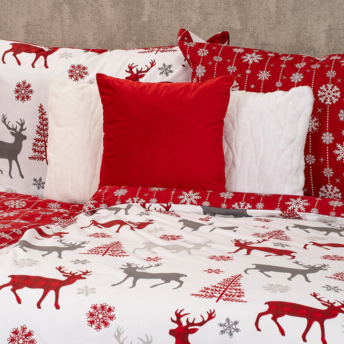 Lenjerie de pat din bumbac 4Home Snow, 140 x 220 cm, 70 x 90 cm