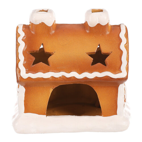 Svetilnik Perníkový domeček, keramika, 8 cm