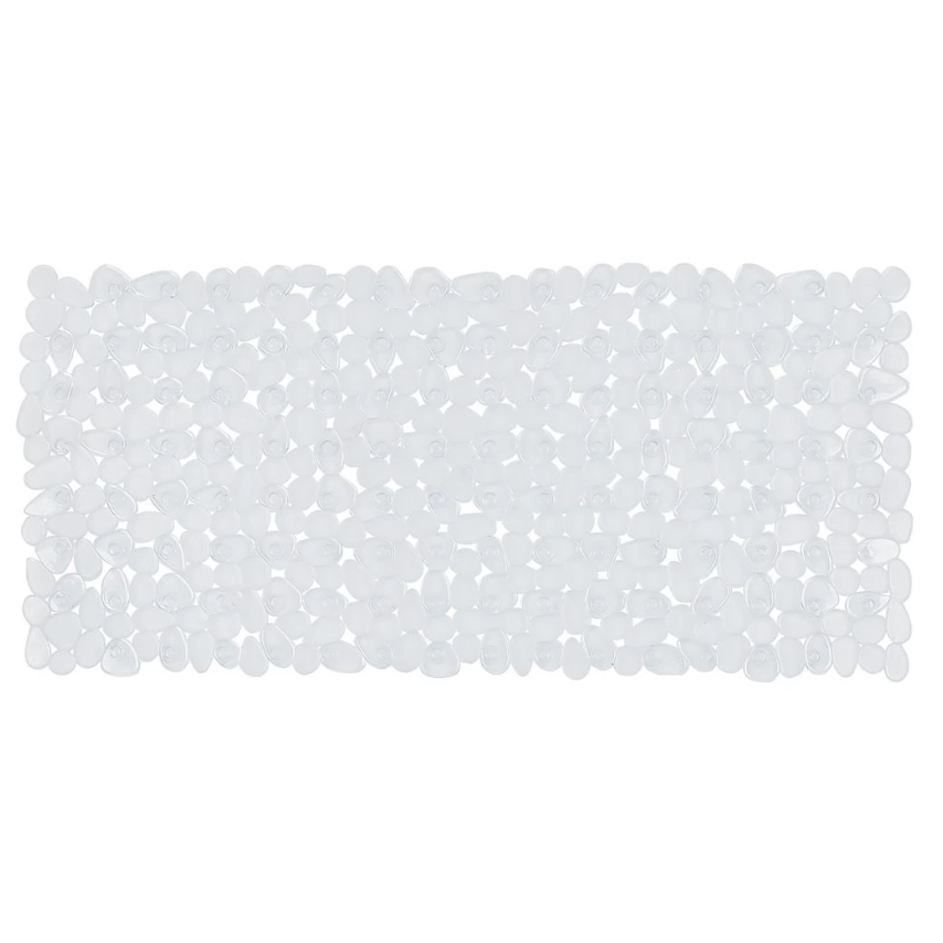 Spirella Protiskluzová podložka do vany RIVERSTONE, čirá, 75 x 36 cm
