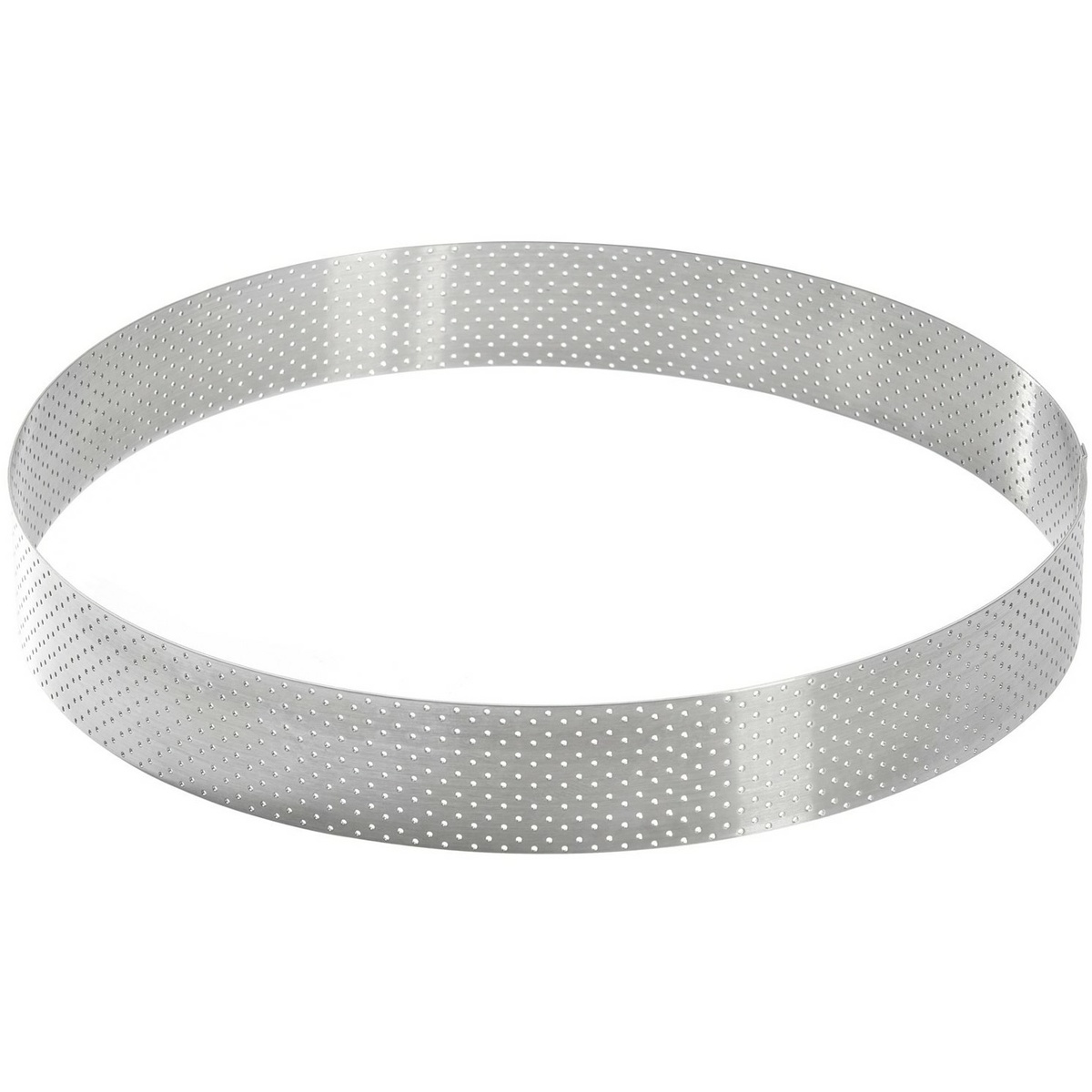 De Buyer 3098.09 perforovaný tortový kruhový rám 24,5 cm, nehrdz. oceľ